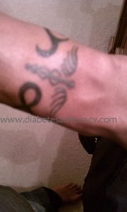 diabetes wrist tattoo diabetes advocacy