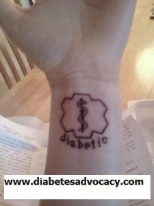 diabetes tattoo