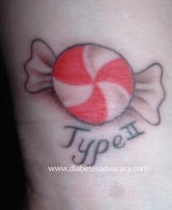 type 2 diabetes tattoo