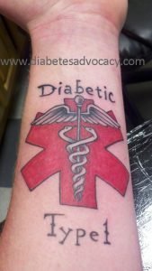 diabetes tattoo