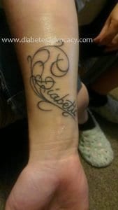 diabetic tattoo Diabetes Advocacy