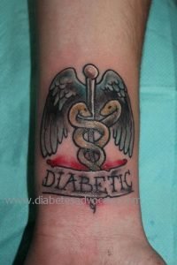Jakes diabetes tattoo