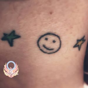 Children with diabetes tattoo
