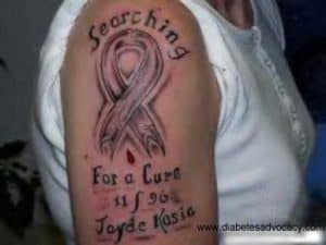 diabetes awareness tattoo