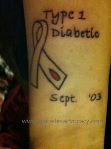 diabetes tattoo