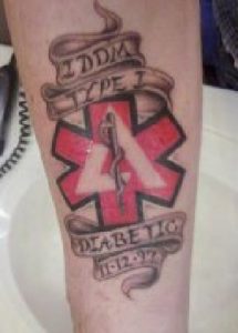 diabetes tattoo