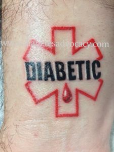 diabetes tattoo