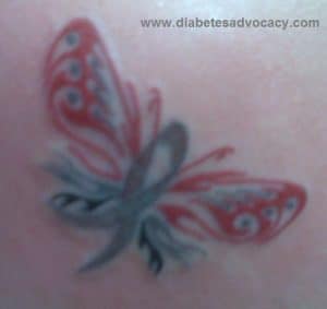 diabetes ribbon