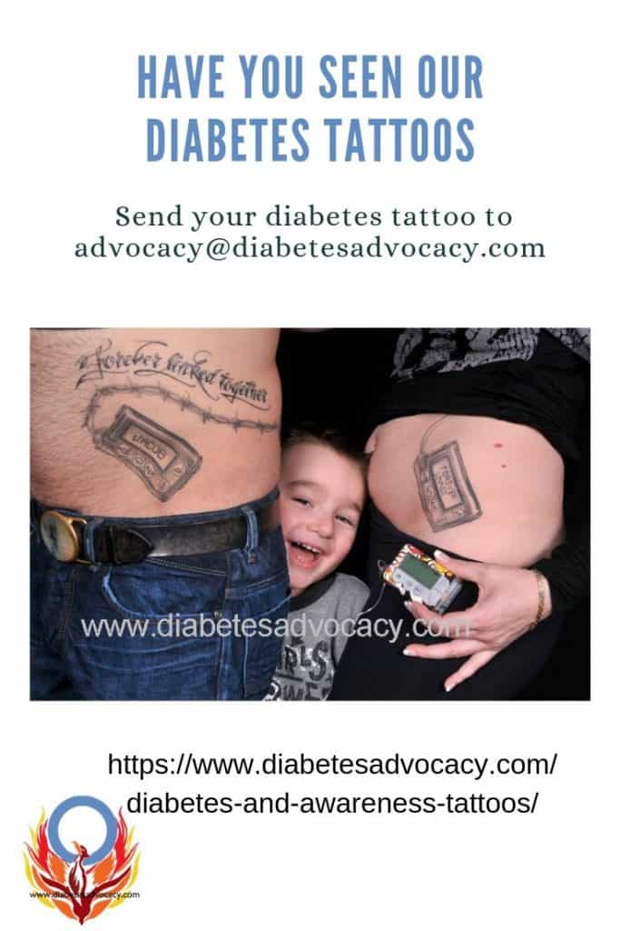diabetes and awareness tattoos