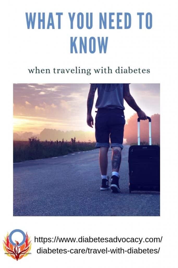 travel with diabetes pin