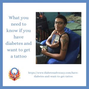 what you need to know if you want to get a tattoo with diabetes