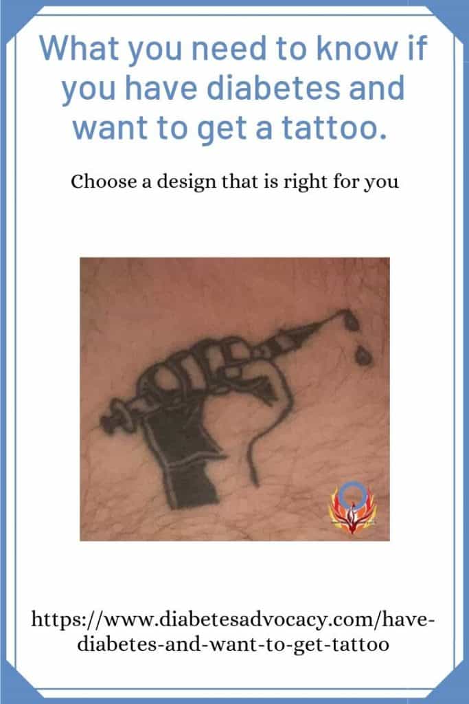 What to know if you have diabetes and want to get a tattoo