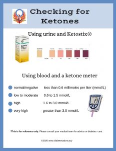 ketone chart