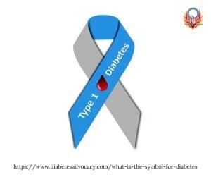 diabetes awareness ribbon