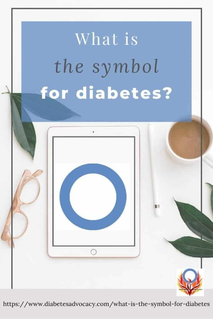 Learn the meaning behind the blue circle for diabetes awareness