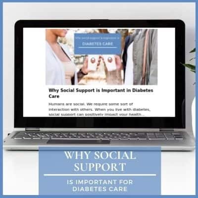 importance of social support in diabetes care
