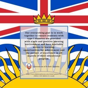 Children with diabetes in BC schools