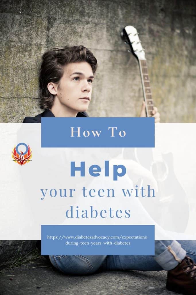 How to help your teen with diabetes. Understanding what they are thinking.