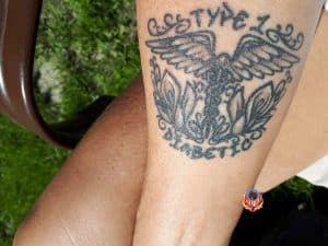 Diabetes tattoo