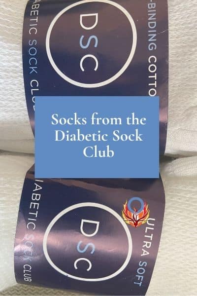 Socks from the Diabetic Sock Club