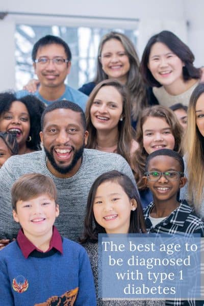 group of people of varying ages who have type 1 diabetes